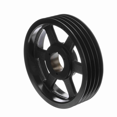 Browning 4 Groove Cast Iron Bushed Bore Multiple Sheave, 4TB124 4TB124